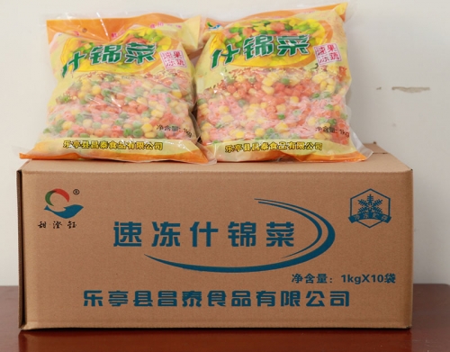 小包装速冻混合菜